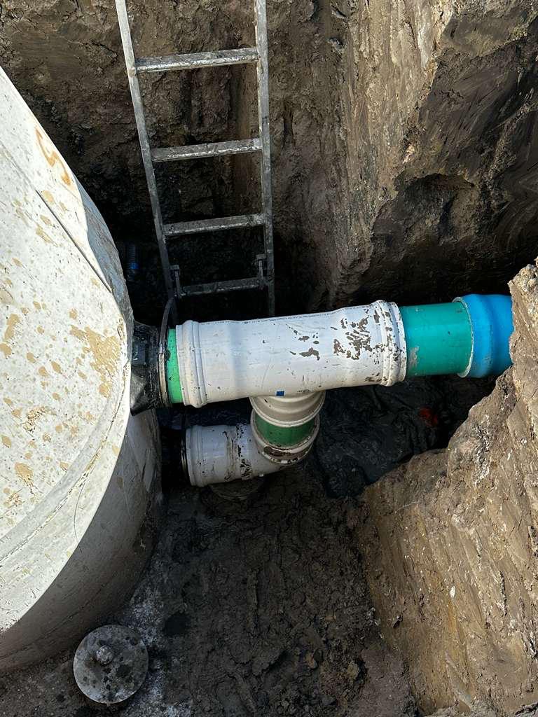 Sanitary Sewer Tie-In