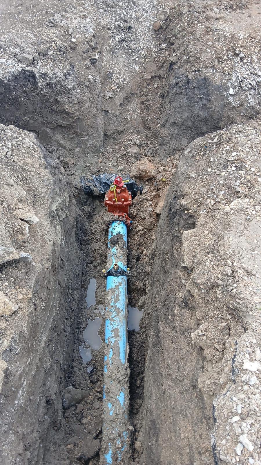 Underground Utility Pipe Assembly