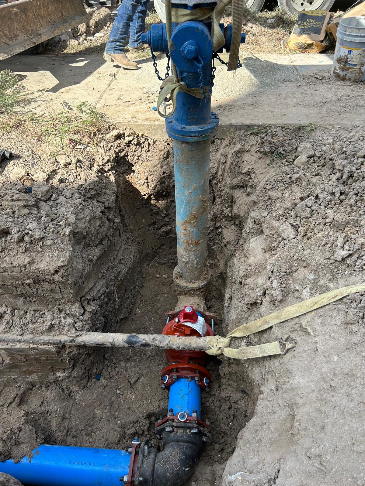 Sanitary Sewer PVC Installation