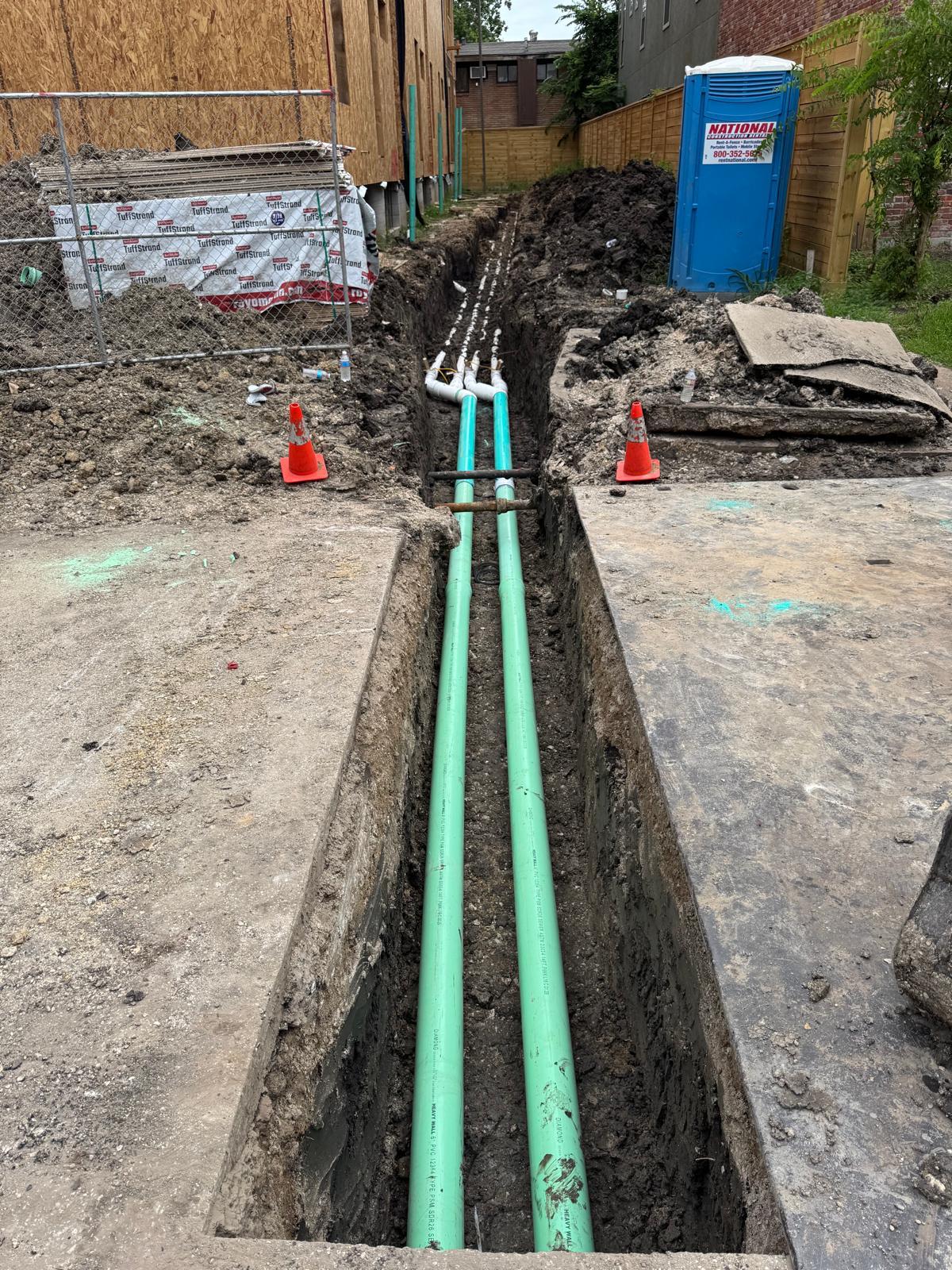 Site Utility Layout Residential