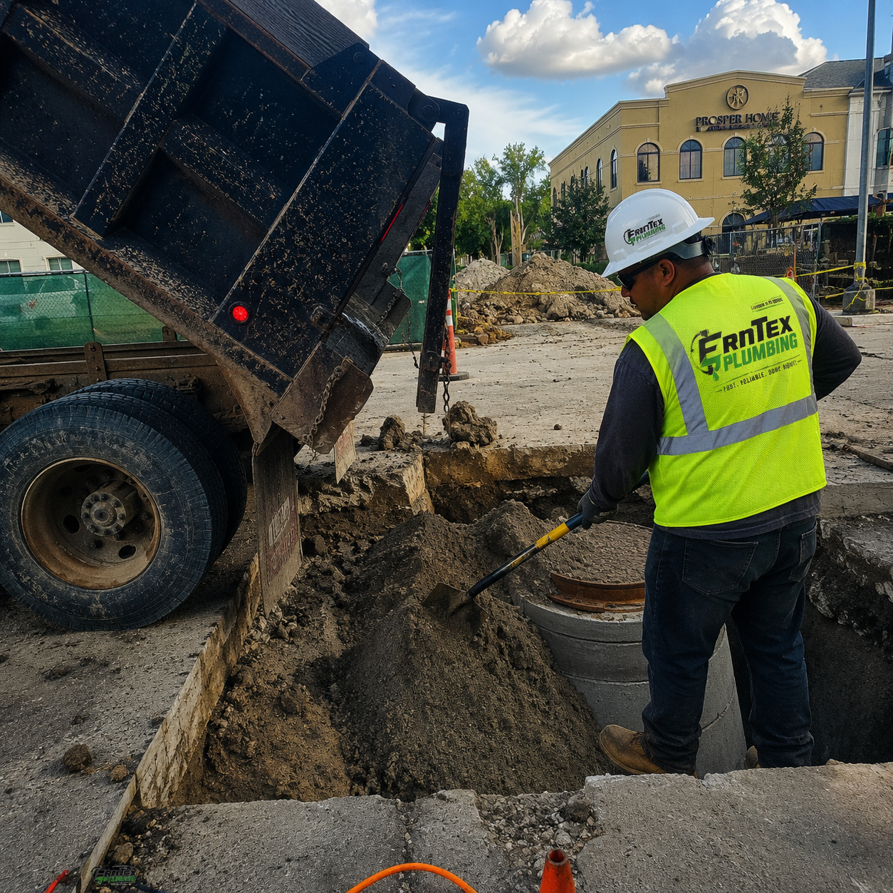 ErnTex crew utility work